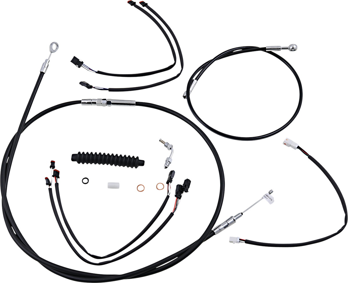 MAGNUM Control Cable Kit - XR - Black/Chrome 489962