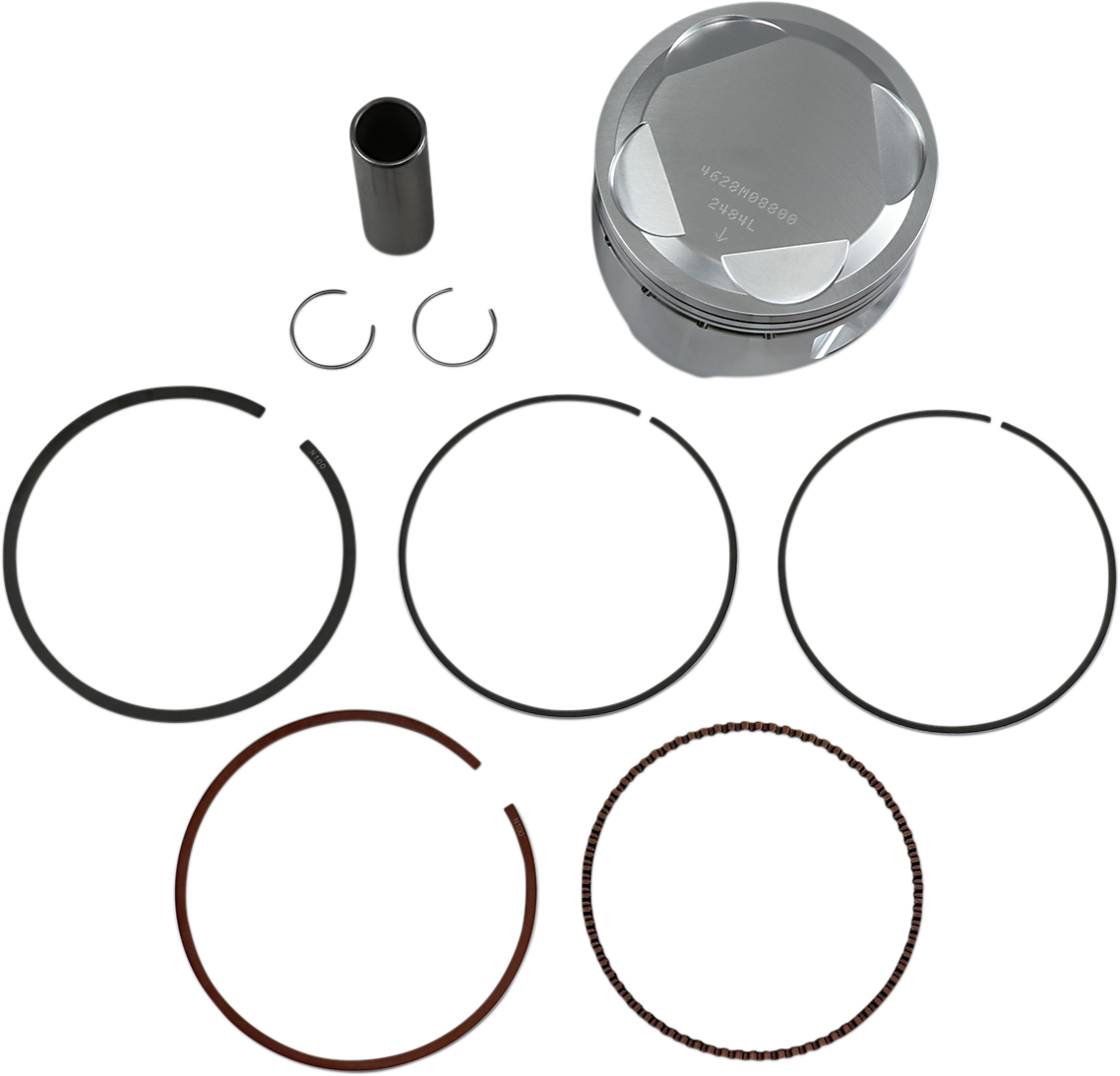 WISECO Piston Kit - +3.00 mm High-Performance 4628M08800