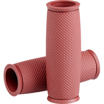 BILTWELL Replacement Grip Sleeves - Alumicore - 1" - Recoil - Oxblood 6707-0301