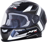 AFX FX-99 Helmet - Recurve - Black/White - XL 0101-11119