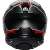 AGV K6 S Helmet - Karve - Matte Black/White/Red - 2XL 2118395002-025-XXL