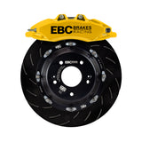 EBC Racing 07-13 BMW M3 (E90/E92/E82) Yellow Apollo-6 Calipers 380mm Rotors Front Big Brake Kit BBK050YEL-1