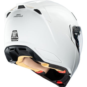 ICON Threshold™ Modular Helmet - Solid - Gloss White - Large 0100-2821