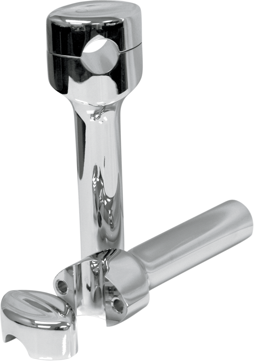 LA CHOPPERS Risers - Hefty Mohawk - 6" - Chrome LA-7404-06