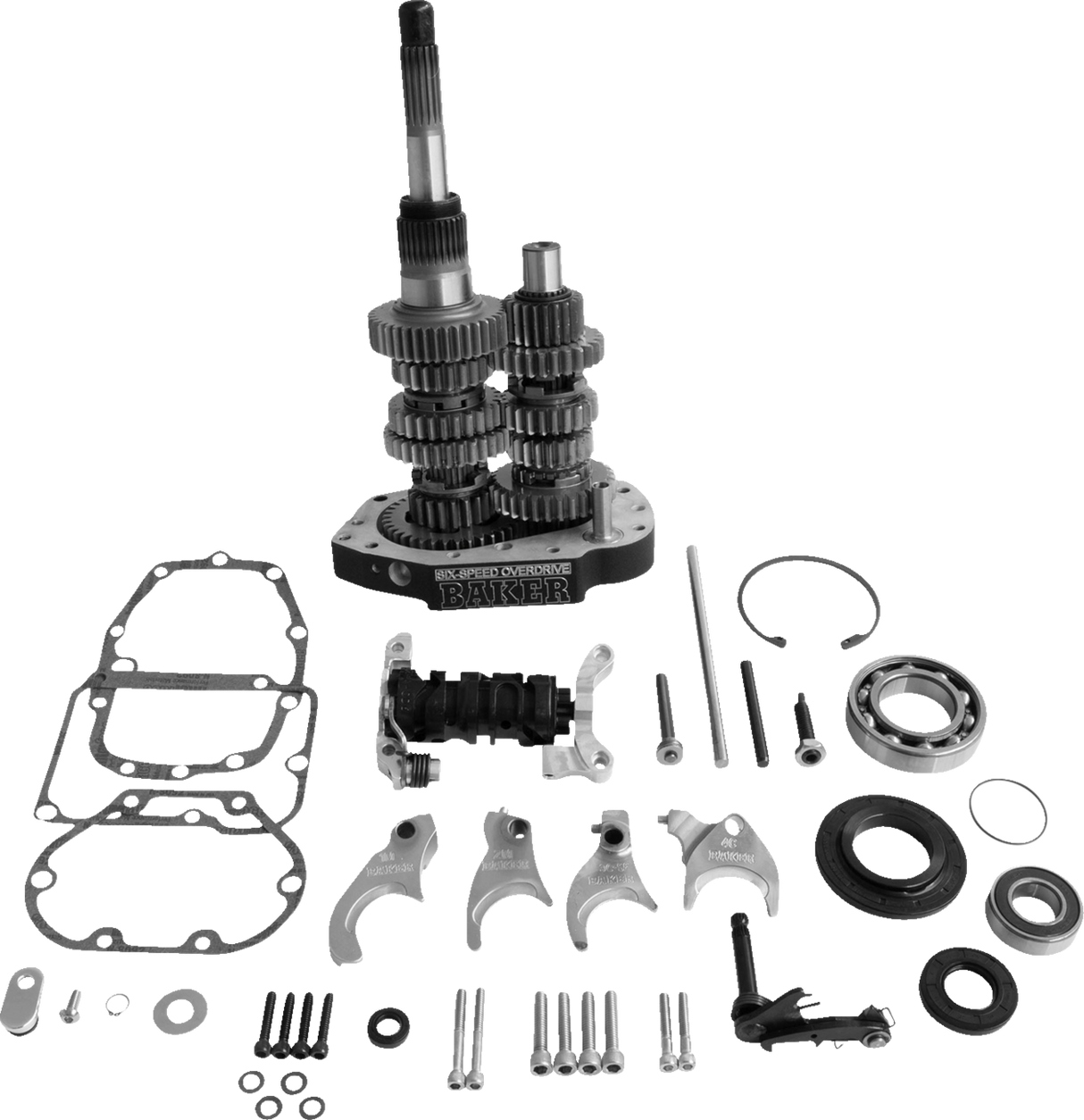 BAKER DRIVETRAIN 6-Speed Gear Set OD6-401P-03