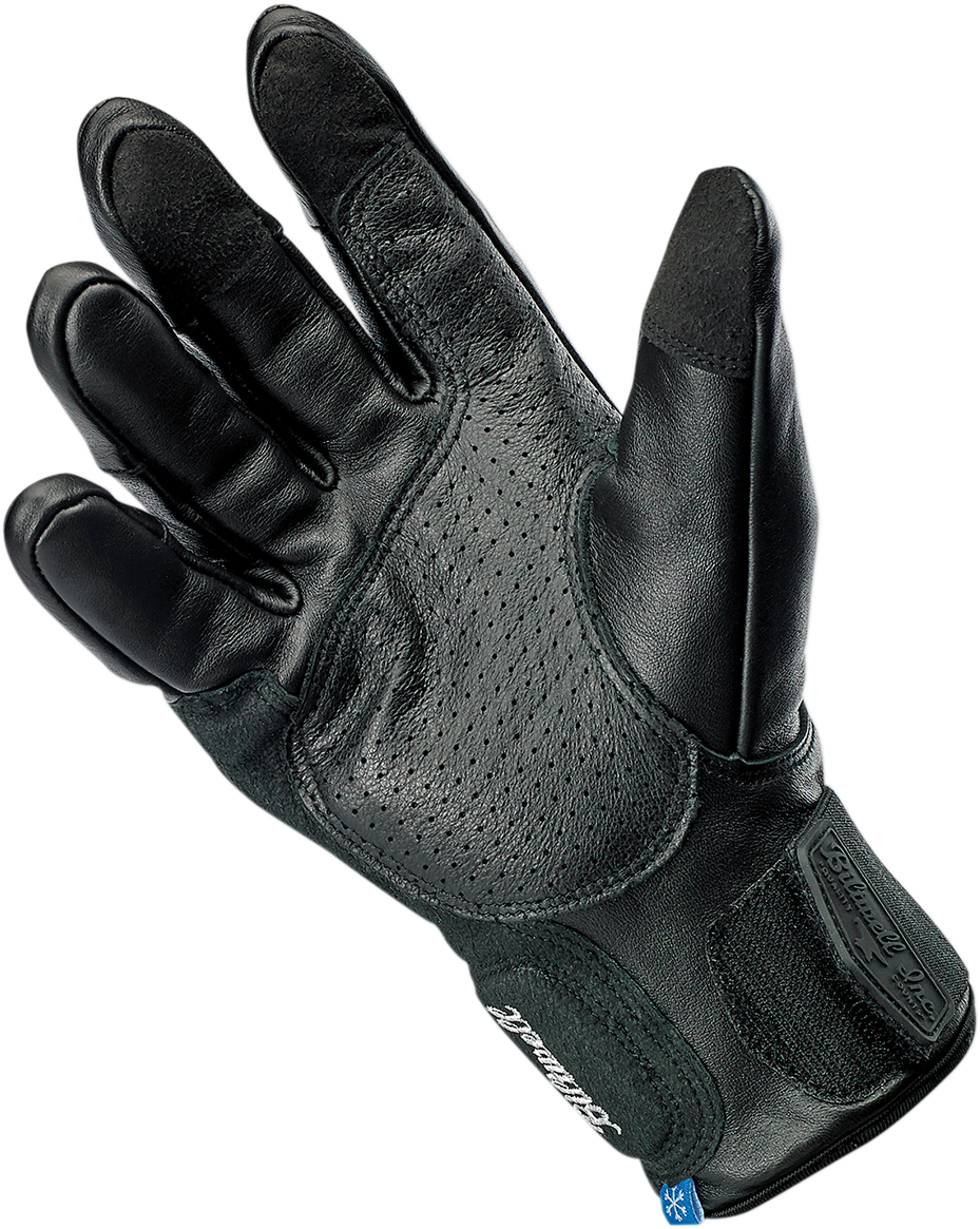 BILTWELL Belden Gloves - Black - Small 1505-0101-302