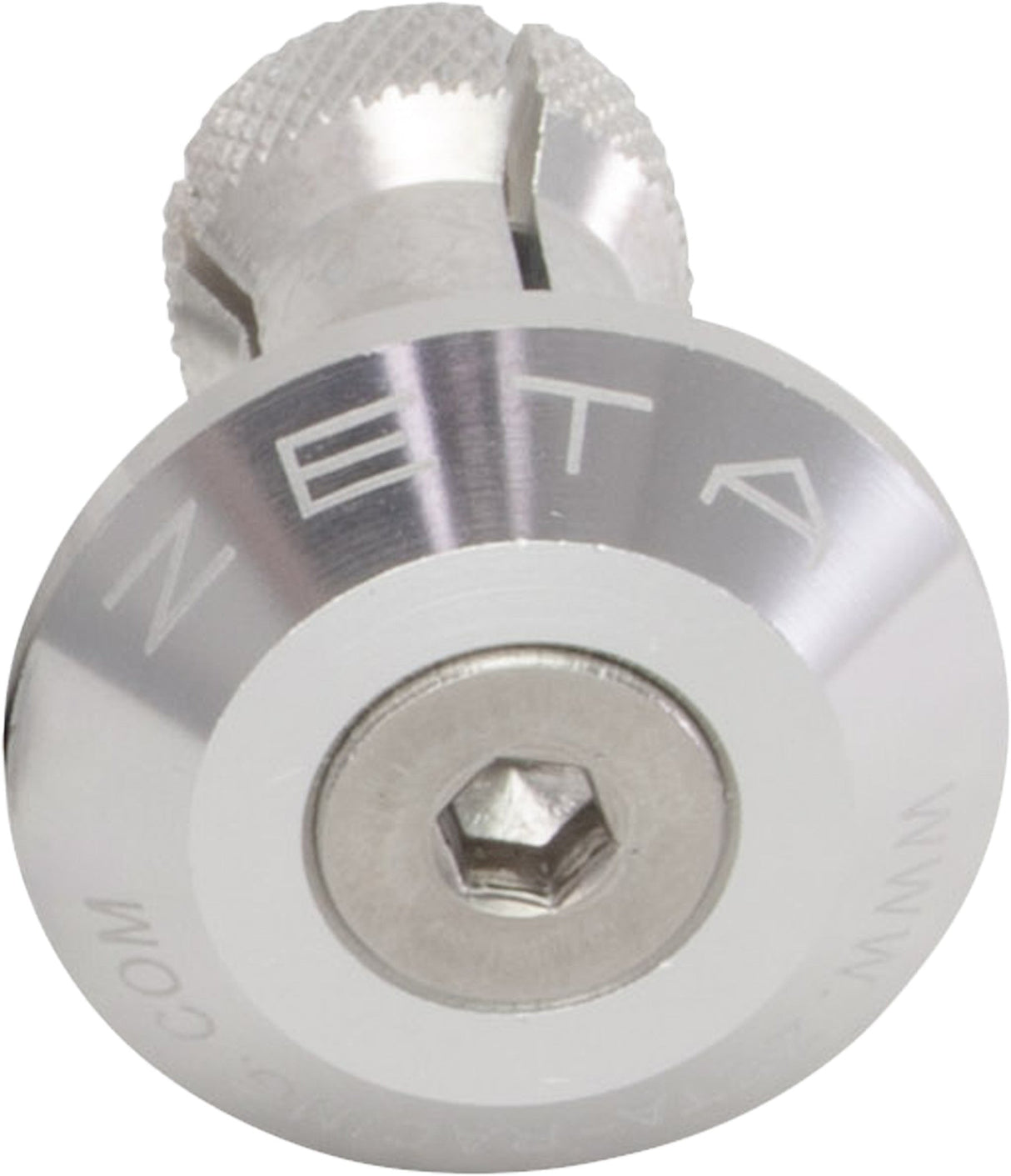 ZETA Bar End Plug Silver ZE48-7001