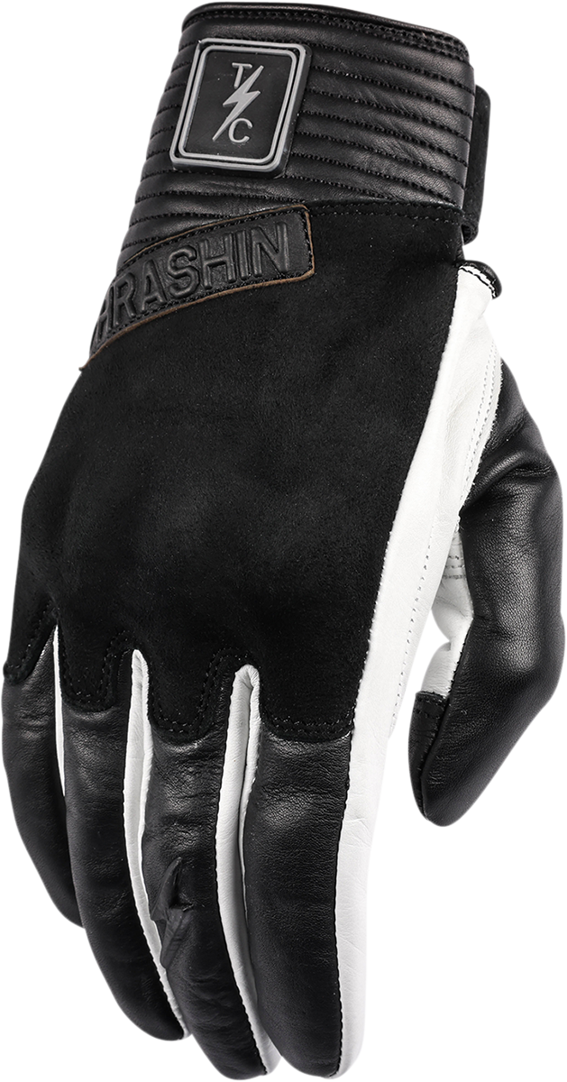 THRASHIN SUPPLY CO. Boxer Gloves - White - Large TBG-00-10