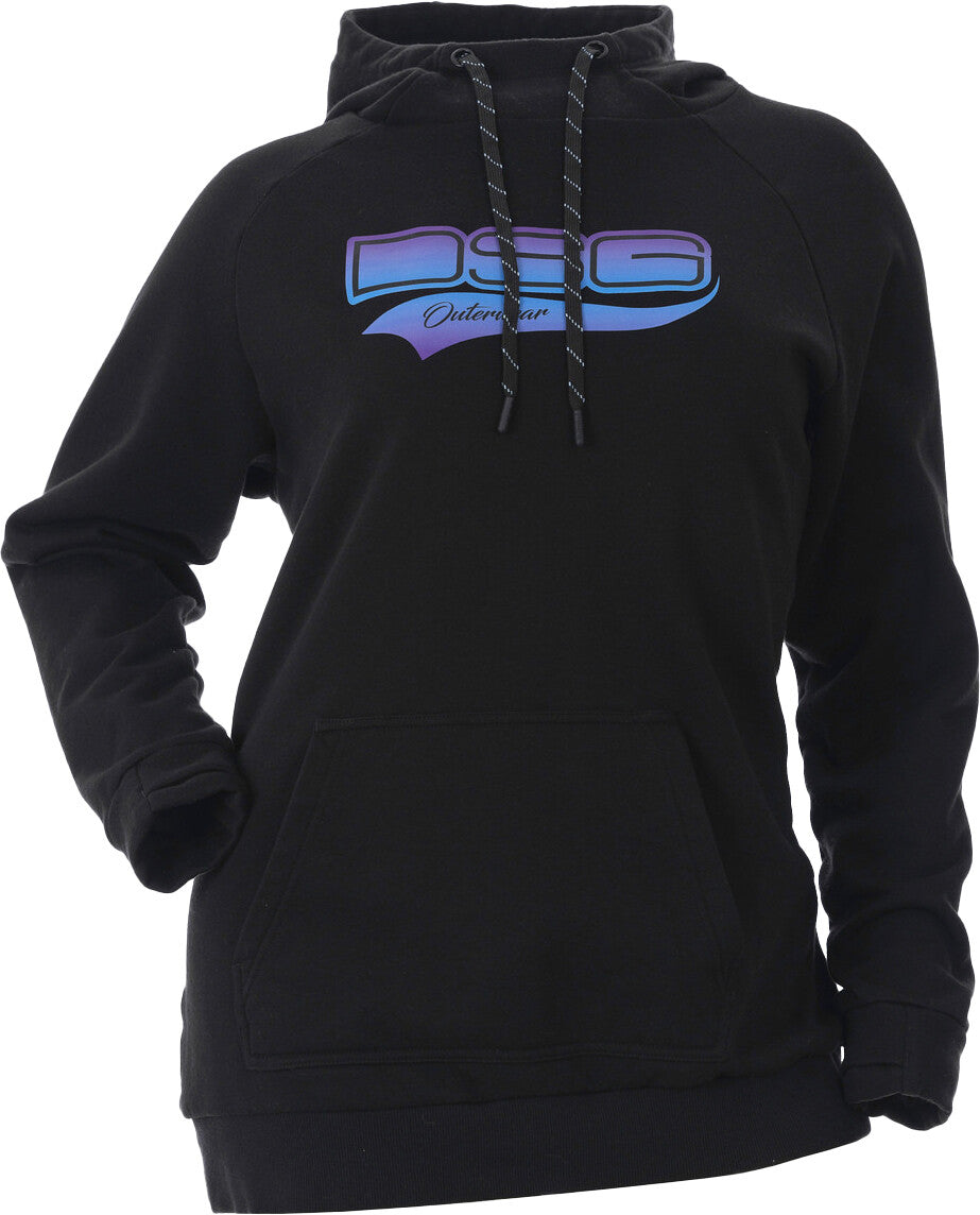 DSG Snow Hoodie Black Xs 526369