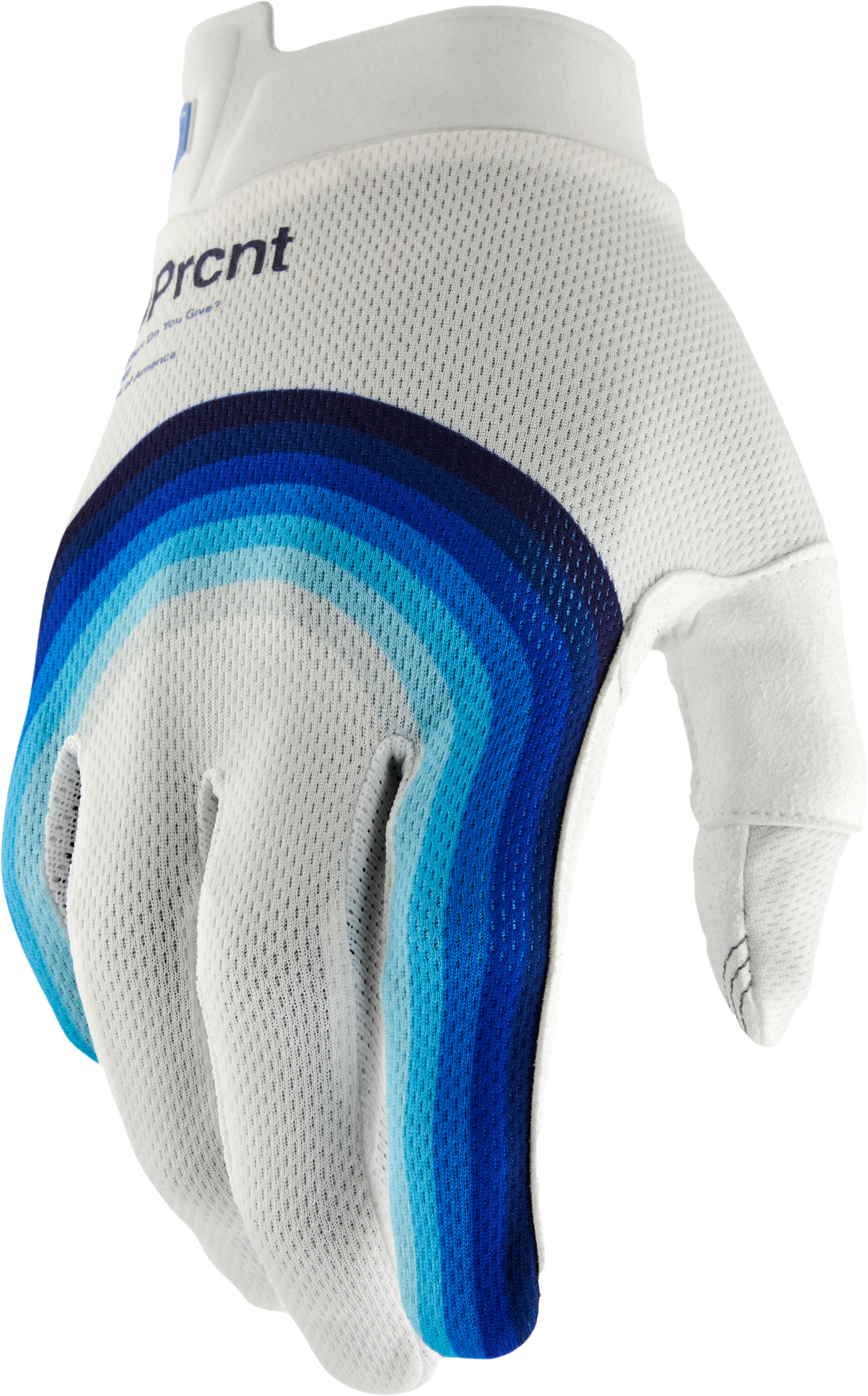 100% Itrack Gloves Rewind White Lg 10008-00057