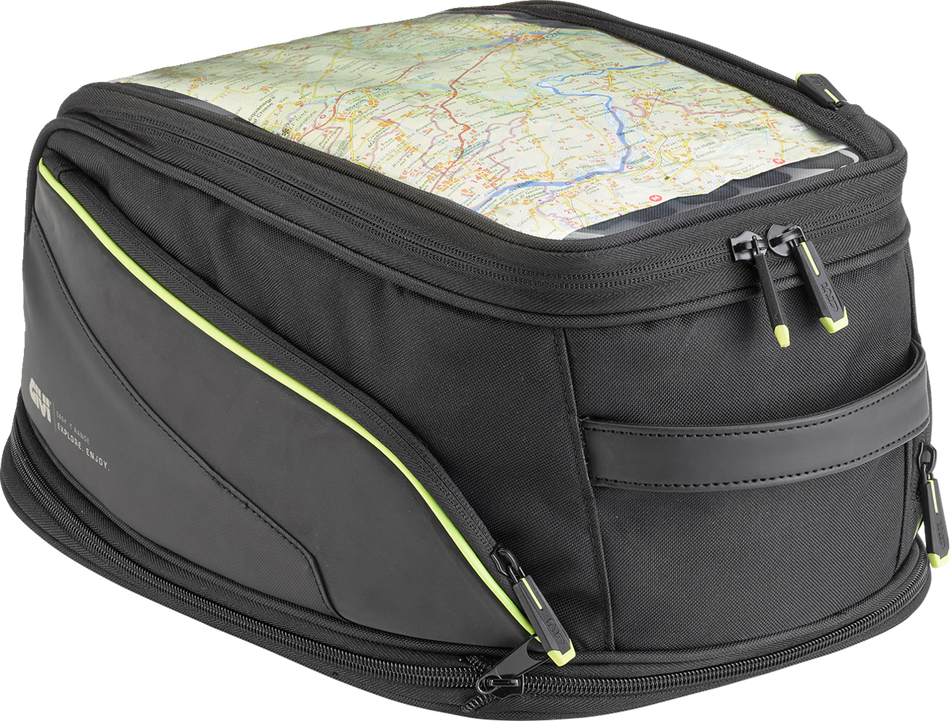 GIVI Tank Bag - 26 Liter - Black/Yellow Piping EA131