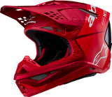 ALPINESTARS Supertech M10 Helmet - Flood - MIPS® - Red Fluo/Red - Large 8301023-3003-L