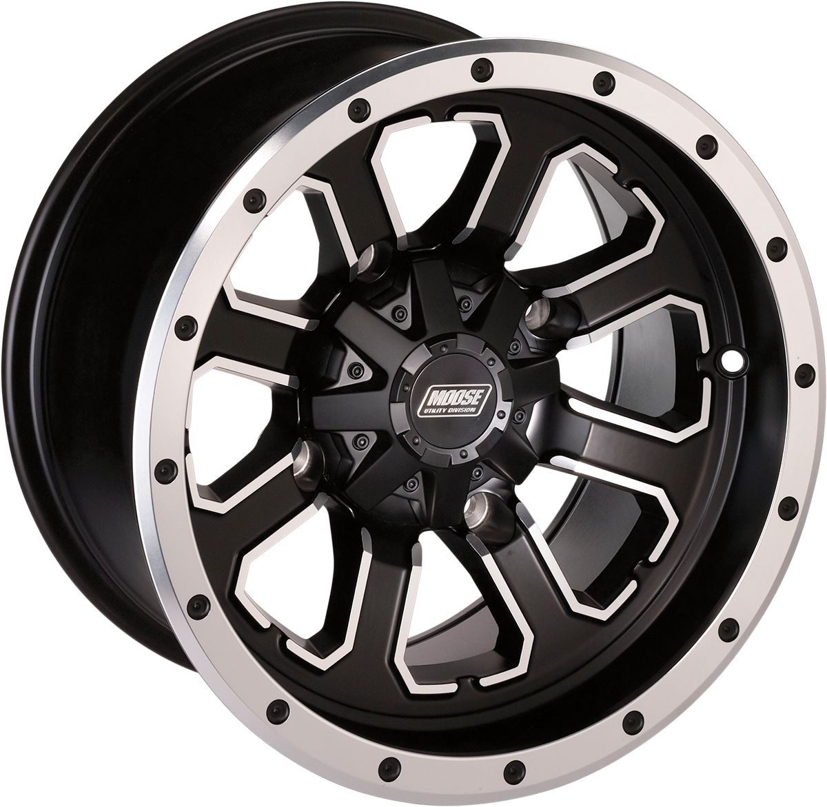 MOOSE UTILITY Wheel - 548X - Rear - 12x8 - 4/156 - 4+4 548M128156MBMF4