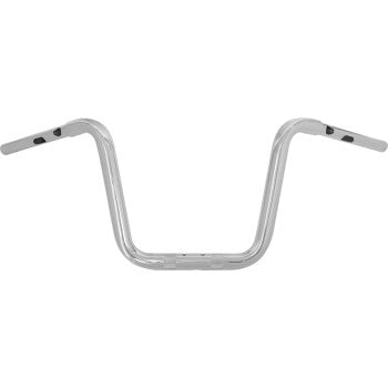 LA CHOPPERS Handlebar - Twin Round - 1-1/4" x 10" - Chrome  Glide  2023-2024 LA-7348-10