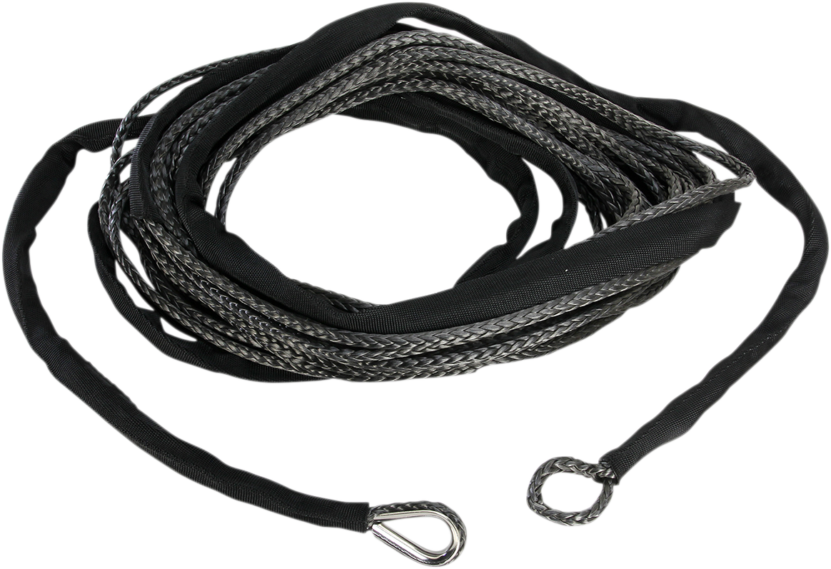 MOOSE UTILITY Winch Rope - Black - 1/4" x 50' 700-5150