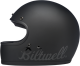 BILTWELL Gringo Helmet - Flat Black Factory - XS 1002-638-101