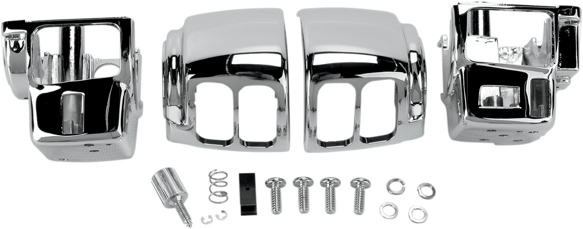 DRAG SPECIALTIES Switch Housing - Chrome H07-0785