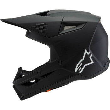 ALPINESTARS Youth SM3 Helmet - Solid - Matte Black - Large 8302225-110-YL