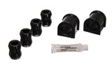 Energy Suspension 87-96 Jeep Wrangler YJ Blk Frt 1-1/8in Sway Bar Bushing Set w/End Link Bushings