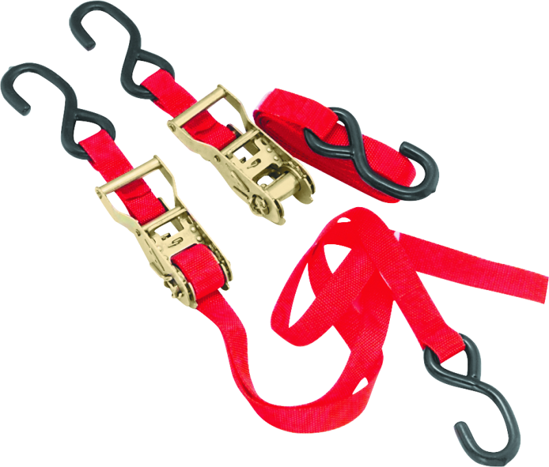 BikeMaster Tiedown 1in Rachet - Red 100522