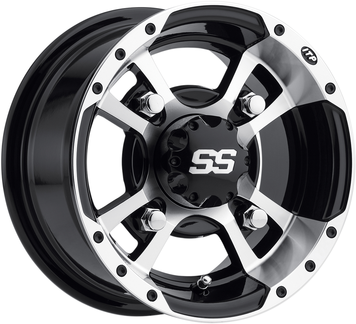 ITP SS Alloy SS112 Sport Wheel - Rear - Machined - 10x8 - 4/110 - 3+5 1028335404B