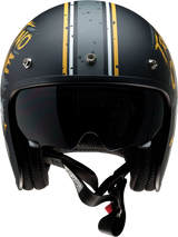 Z1R Saturn Helmet - Trust No One - Black/Yellow - Small 0104-2853