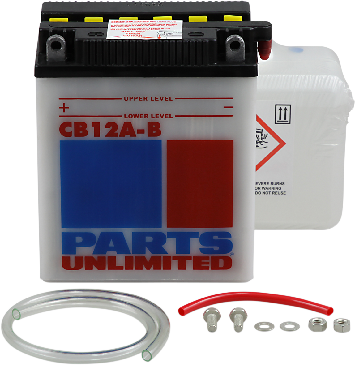 Parts Unlimited Battery - Yb12a-B Cb12a-B-Fp