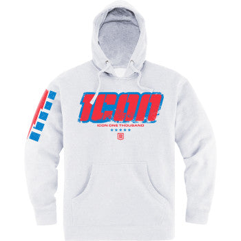 ICON Intercept 84™ Hoodie - White - 2XL 3050-6942