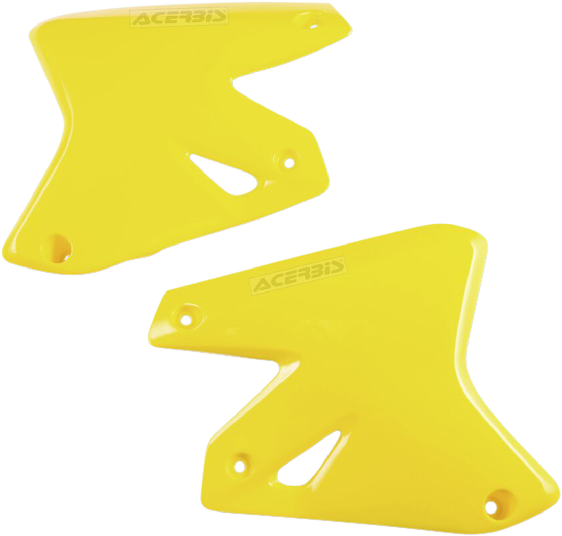 ACERBIS Radiator Shrouds - RM Yellow 2043680230