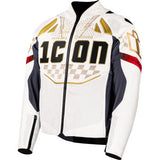 ICON Contra3™ Rizz Rizz Jacket - White - XL  2810-4303