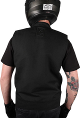 THRASHIN SUPPLY CO. Nightrider v2 Riding Vest - Black - 3XL TMJ-12-13