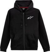 ALPINESTARS Ageless Zip Hoodie - Black/White - Medium 1212-536001020M