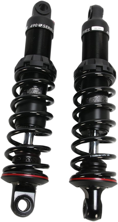 PROGRESSIVE SUSPENSION 490 Series Shock - Black - Standard - 12.00" 490-1005