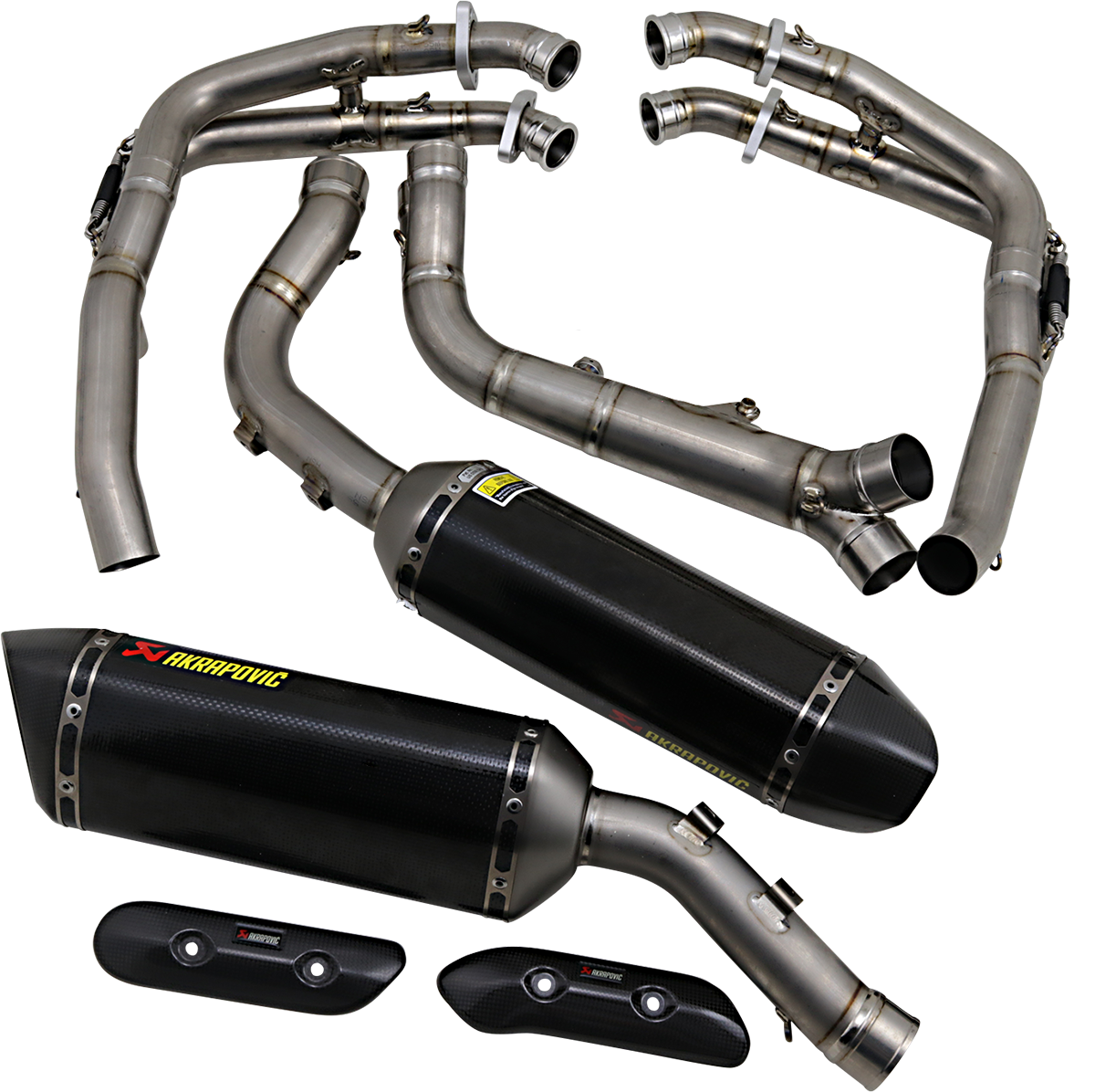 AKRAPOVIC Evolution Exhaust - Carbon Fiber - YZF-R1 2009-2014 S-Y10RFT10-ZC/2 1810-1792