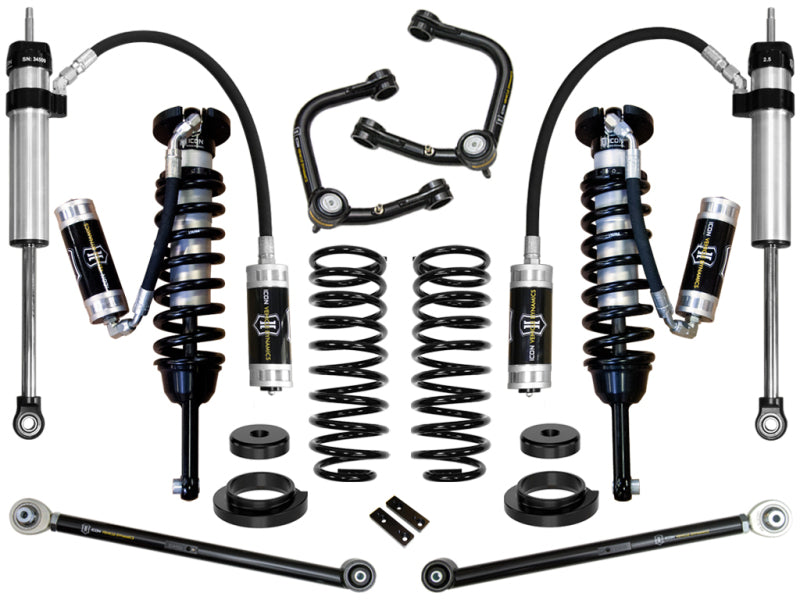 ICON 03-09 Lexus GX470 0-3.5in Stage 5 Suspension System w/Tubular UCA K53175T