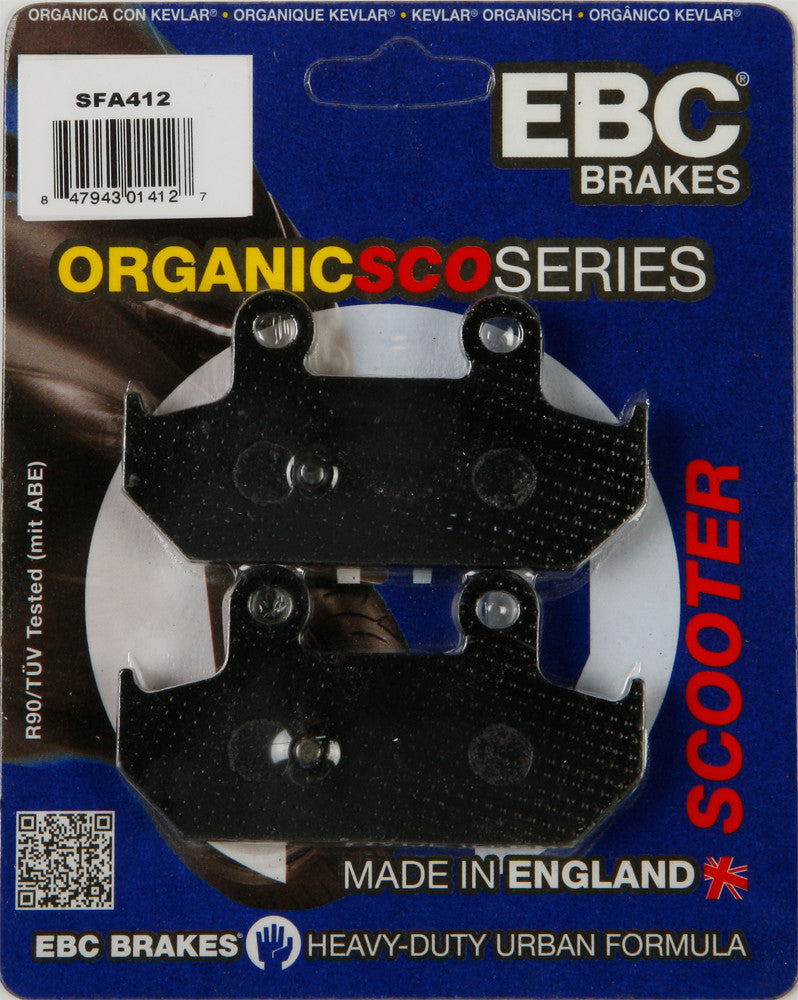 EBC Brake Pads Sfa412 Organic SFA412