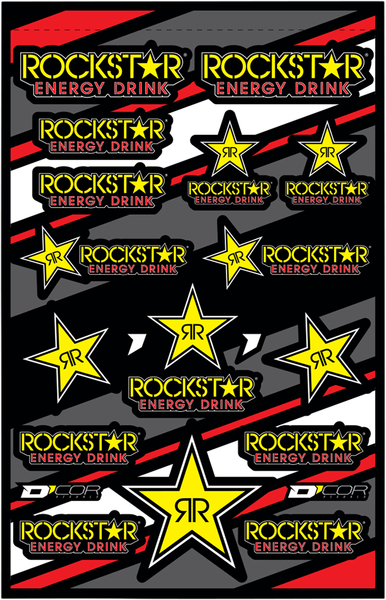 D'COR VISUALS Decal Sheet - Rockstar 40-90-601