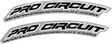 PRO CIRCUIT Front Fender Decal - .Com - Black DC0005