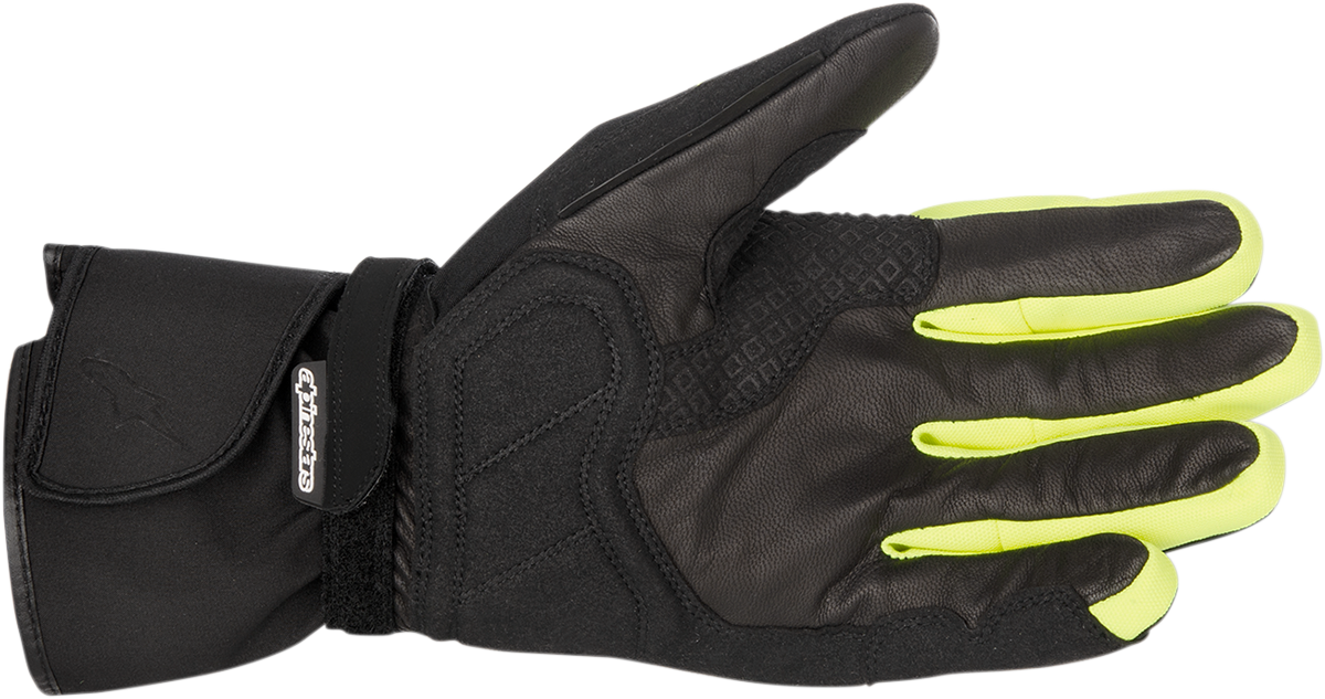 ALPINESTARS Valparaiso Drystar® Gloves - Black/Yellow - 3XL 3526014-155-3X