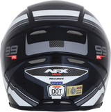 AFX FX-99 Helmet - Recurve - Black/White - Large 0101-11118