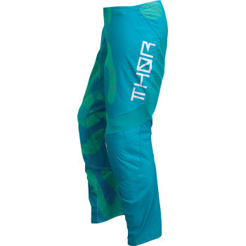 THOR Women's Sector Disguise Pants - Teal/Aqua - 9/10 2902-0321