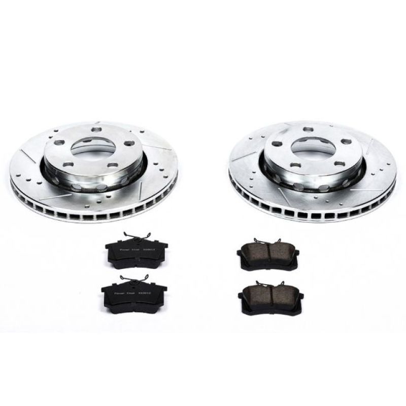 Power Stop 00-02 Audi S4 Rear Z23 Evolution Sport Brake Kit K894