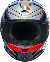 AGV K6 S Helmet - Slashcut - Black/Blue/Red - 2XL 21183950020152X