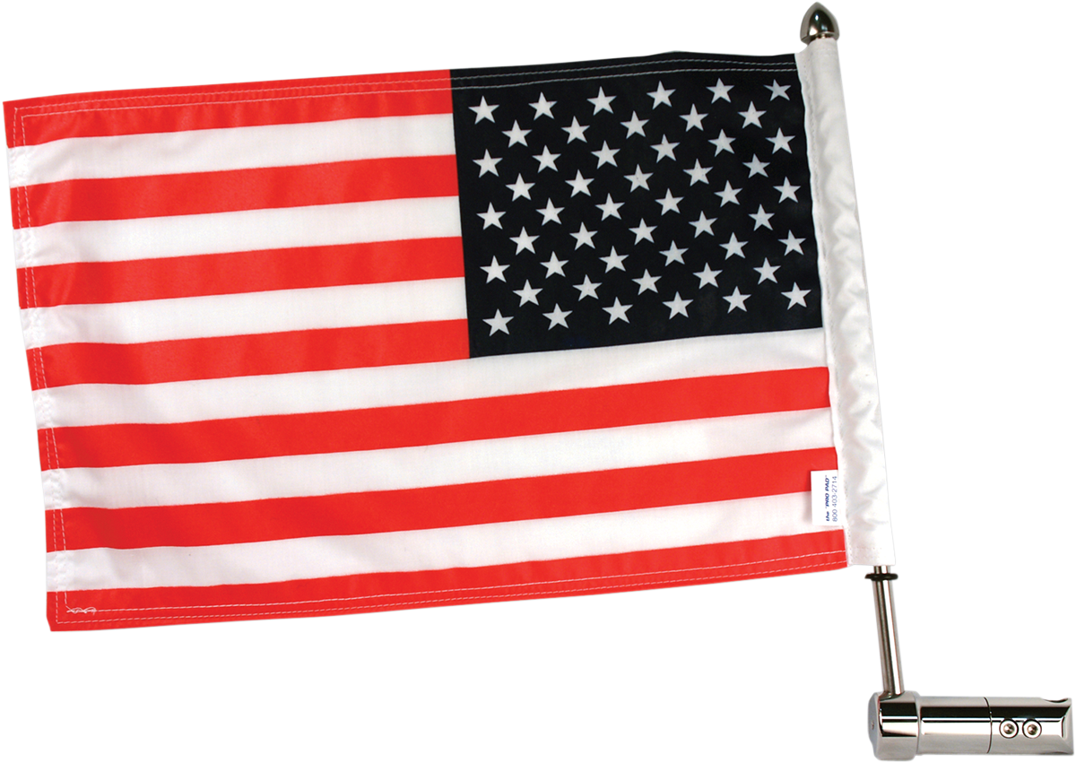 PRO PAD Rack Flag Mount - With 10" X 15" Flag - Air Wing RFM-RDVM15