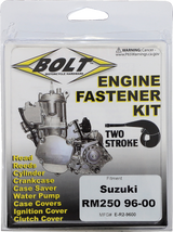 BOLT Fastener Kit - Engine - Suzuki RM E-R2-9600