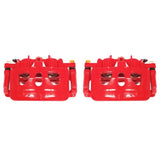 Power Stop 13-17 Ford Explorer Front Red Calipers w/Brackets - Pair