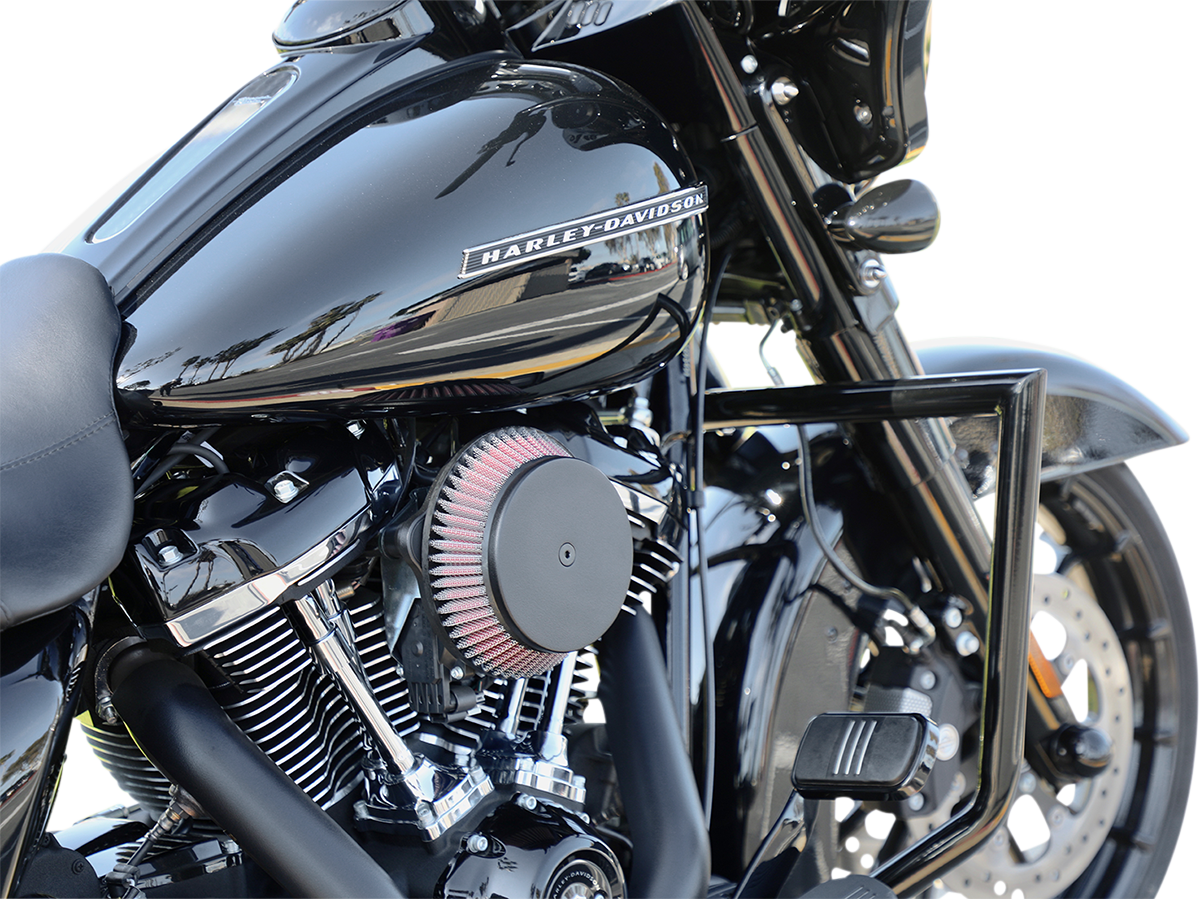 LA CHOPPERS Engine Guard - Black - Twin Peaks LA-7100-00B