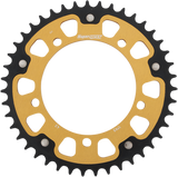 SUPERSPROX Stealth Rear Sprocket - 43 Tooth - Gold - Suzuki/Triumph RST-1793-43-GLD