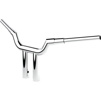 LA CHOPPERS Handlebar - Valley - T-Bar - 10" - Chrome LA-7344-10