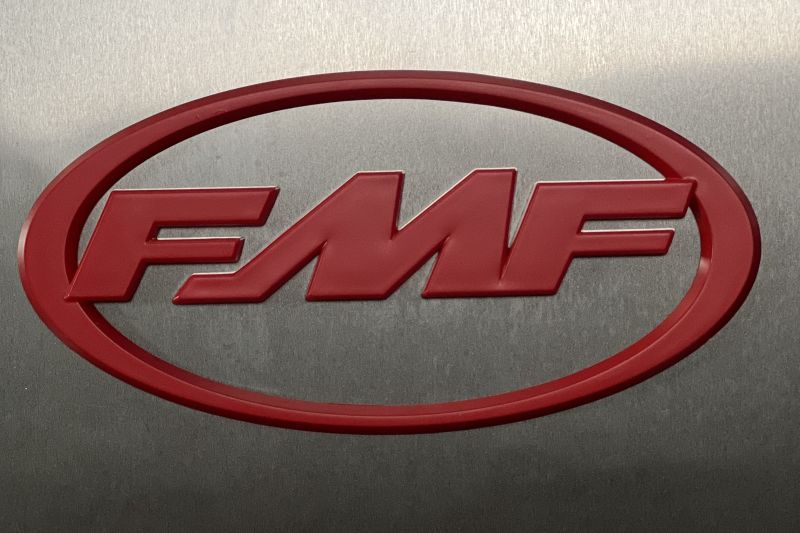 FMF Racing 3Decal Red 014854